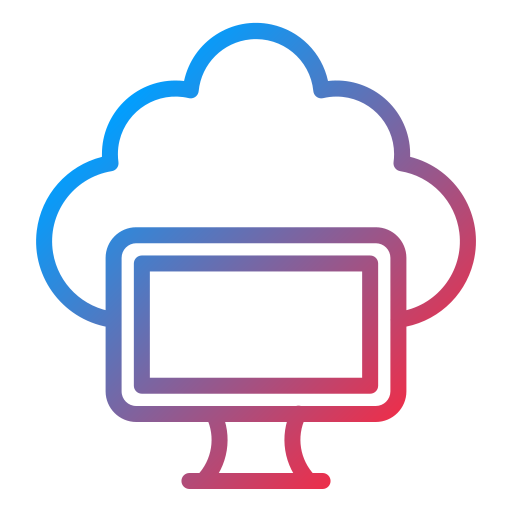 cloud computing Generic Gradient icon