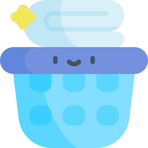 세탁 Kawaii Flat icon