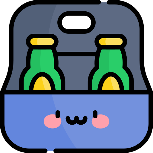 Beverage Kawaii Lineal color icon