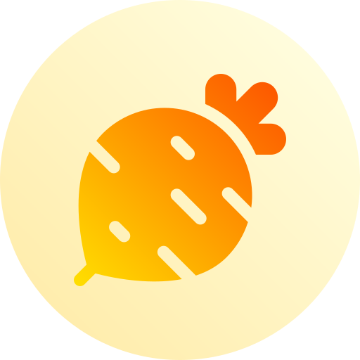 Beet Basic Gradient Circular icon