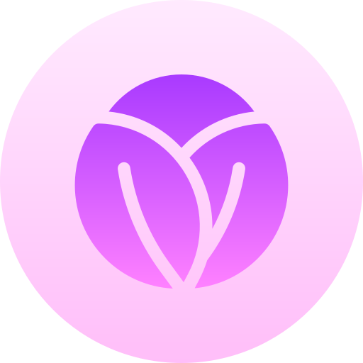 芽キャベツ Basic Gradient Circular icon