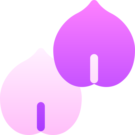 ヒヨコマメ Basic Gradient Gradient icon