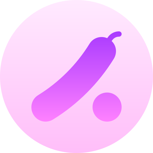 pepino Basic Gradient Circular icono