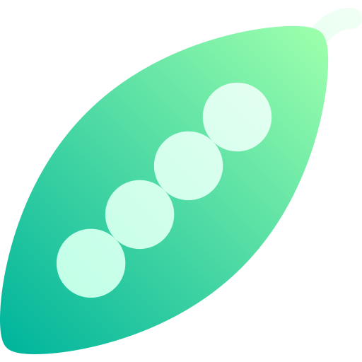 Green peas Basic Gradient Gradient icon