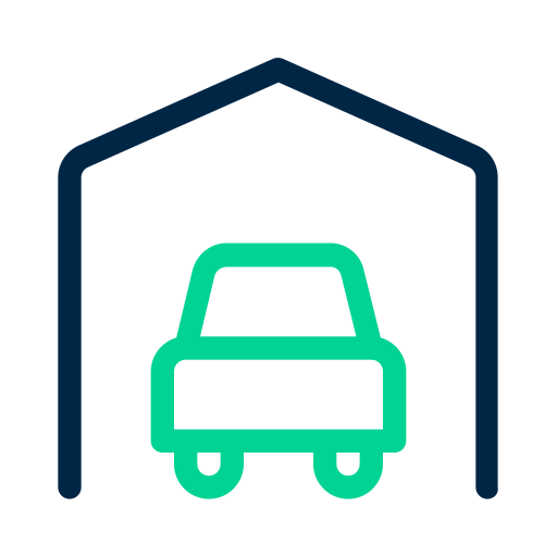 Garage-car Generic Outline Color icon