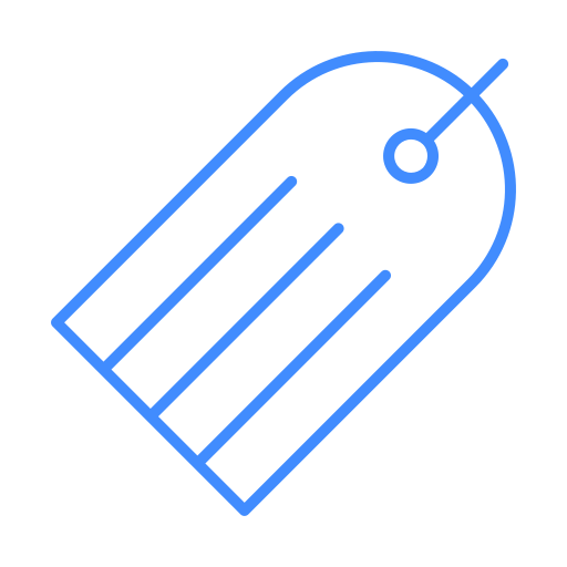 値札 Generic Blue icon