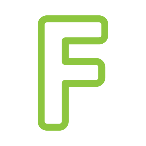 Letter f Generic Simple Colors icon