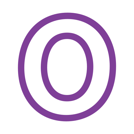 Letter o Generic Simple Colors icon