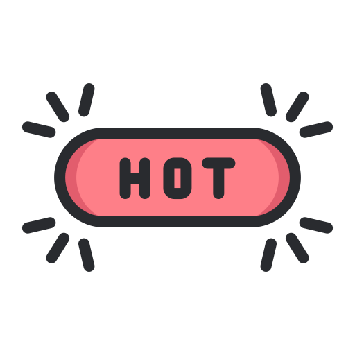 caliente Generic Outline Color icono