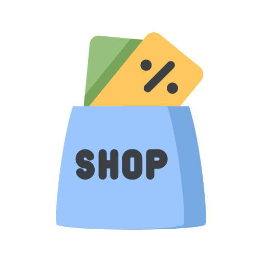 Shop bag Generic Flat icon