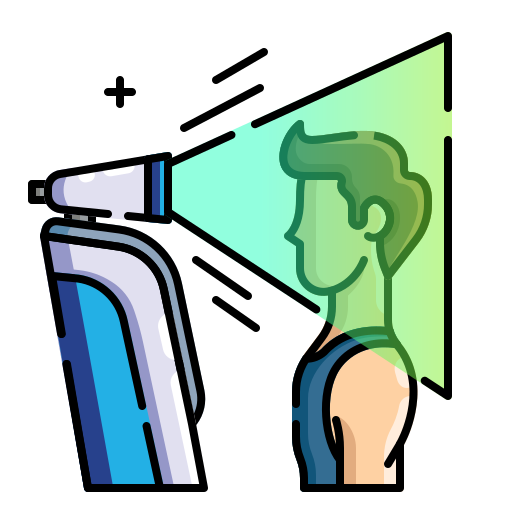 X-ray view Generic Outline Color icon