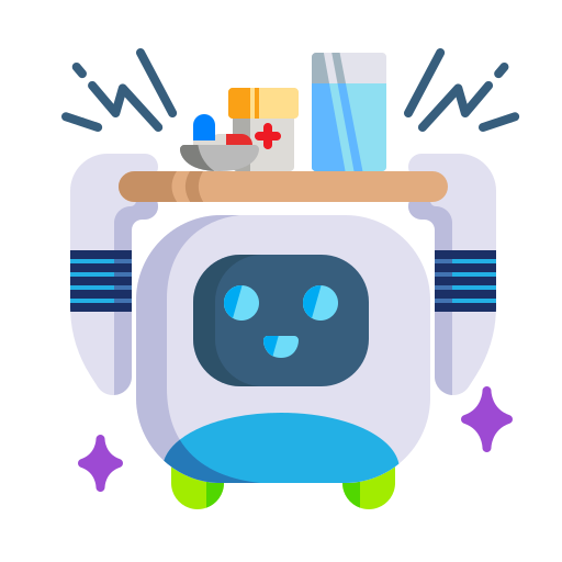 roboterassistent Generic Flat icon