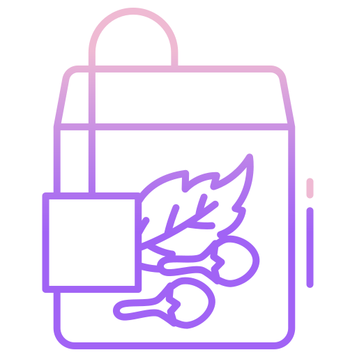 Tea bag Generic gradient outline icon