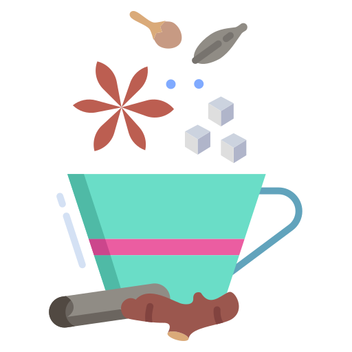 Masala tea Generic color fill icon