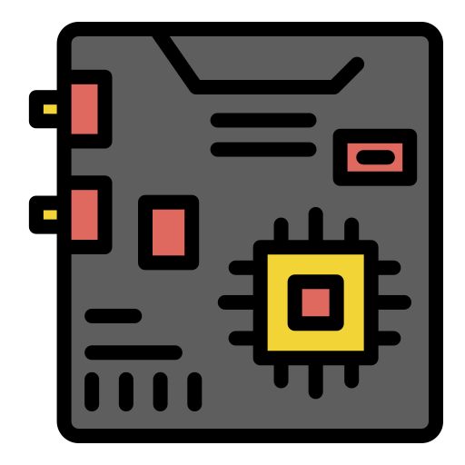 Motherboard Generic Outline Color icon