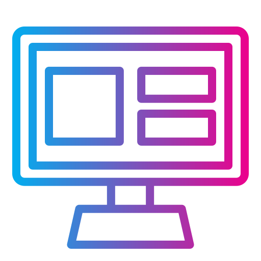 컴퓨터 Generic Gradient icon