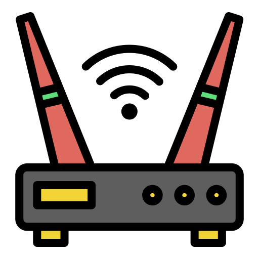 routeur Generic Outline Color Icône
