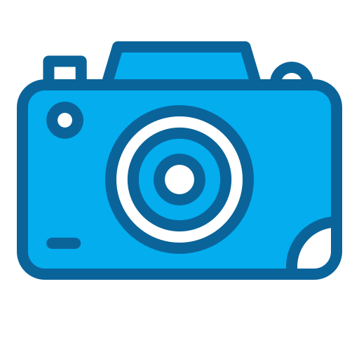 카메라 Generic Blue icon
