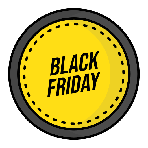 Black Friday Generic Outline Color icon