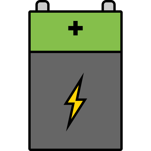 batterie eco Generic Outline Color Icône