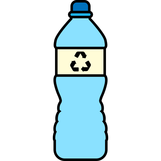 botella Generic Outline Color icono