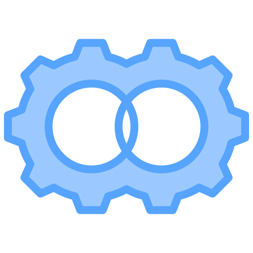 混ぜる Generic Blue icon