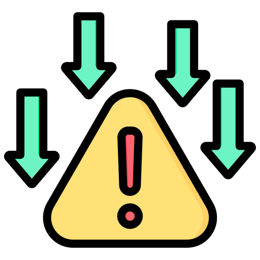 위험 Generic Outline Color icon