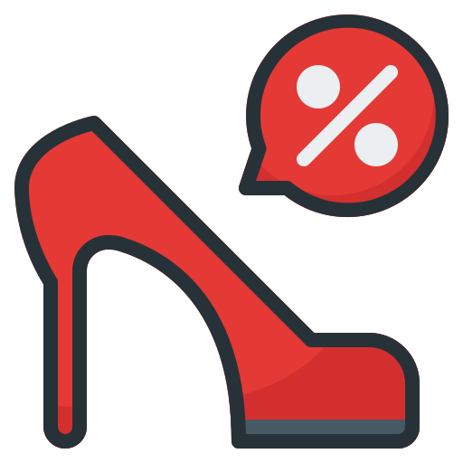 High Heel Generic Outline Color icon