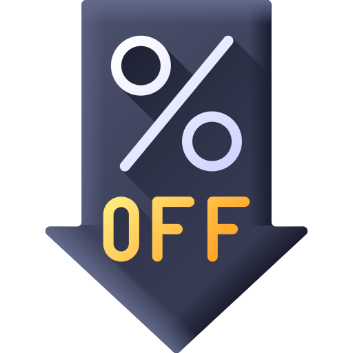 Discount Generic Flat Gradient icon