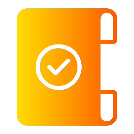 checkliste Generic Flat Gradient icon