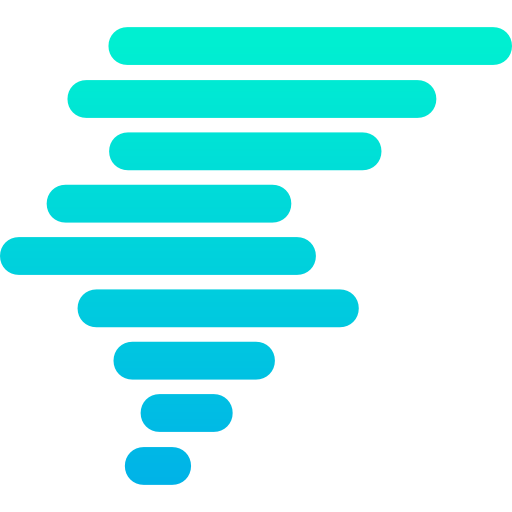 tornado Kiranshastry Gradient icono