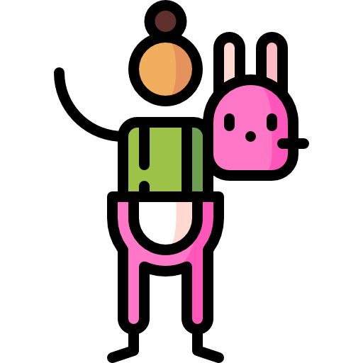 박제 동물 Puppet Characters Lineal Color icon