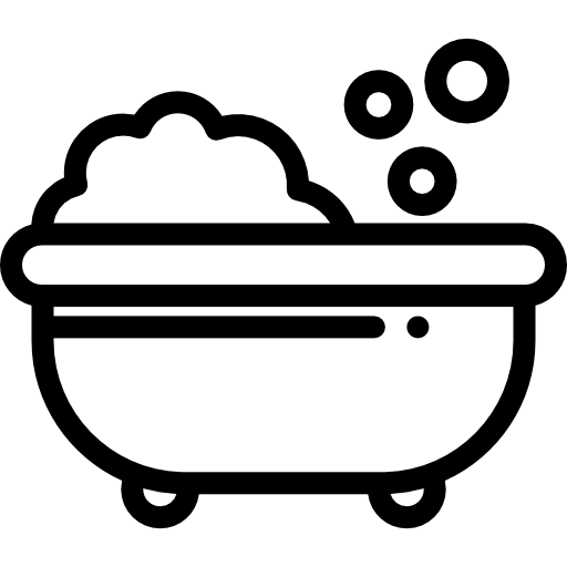 バスタブ Detailed Rounded Lineal icon