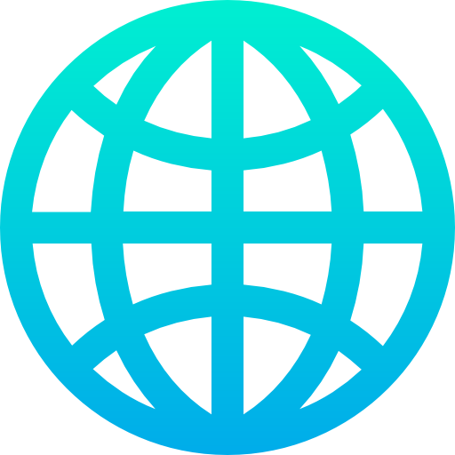 globus Kiranshastry Gradient icon