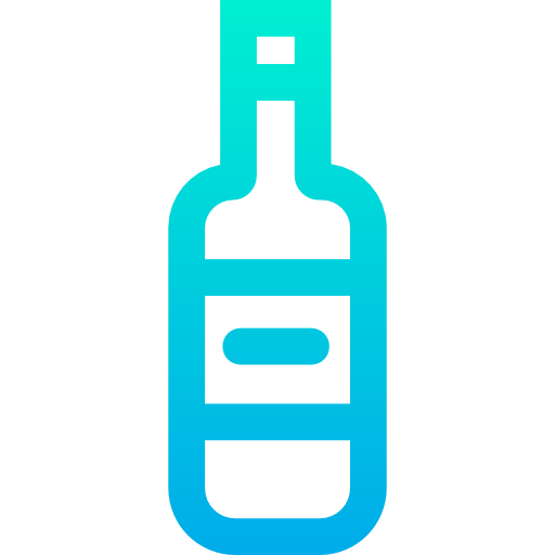 botella de vino Kiranshastry Gradient icono
