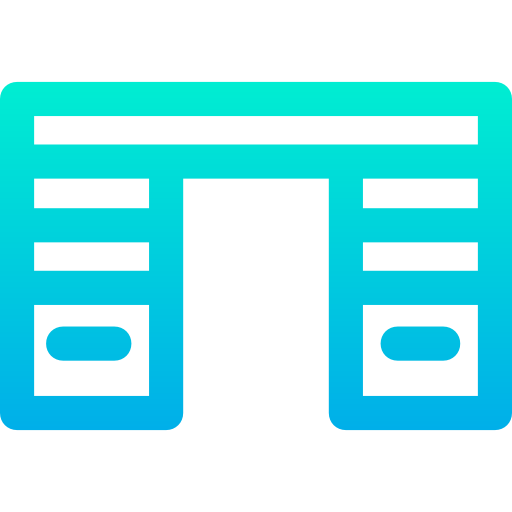 biurko Kiranshastry Gradient ikona