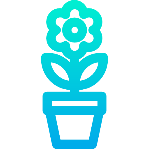 kwiat Kiranshastry Gradient ikona