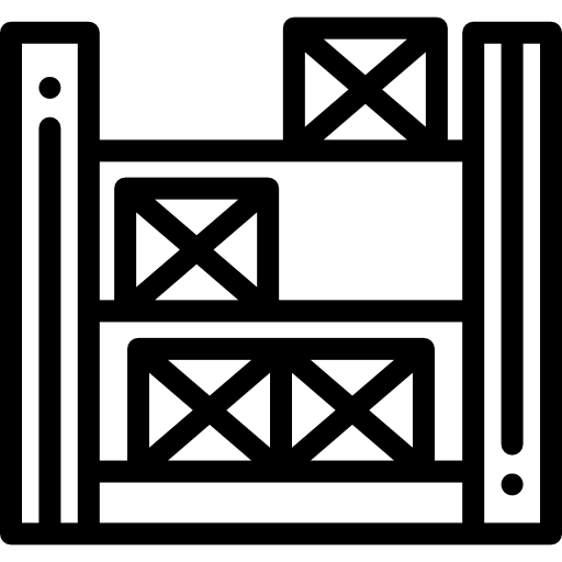 倉庫 Detailed Rounded Lineal icon