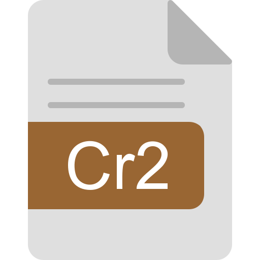 cr2 Generic Flat icon