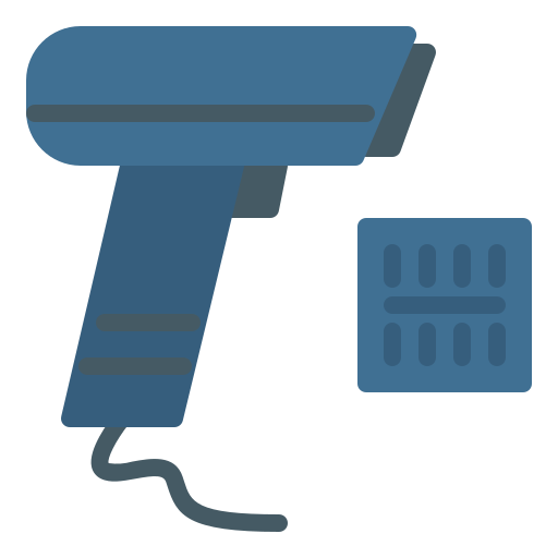 Barcode scanner Generic Flat icon