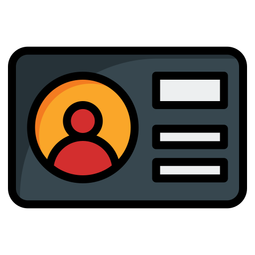 Member card Generic Outline Color icon
