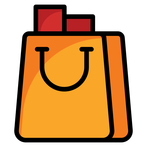 einkaufstasche Generic Outline Color icon