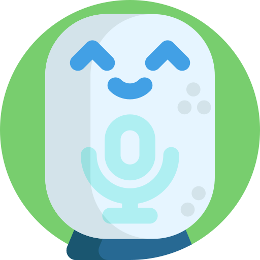 Voice command Detailed Flat Circular Flat icon