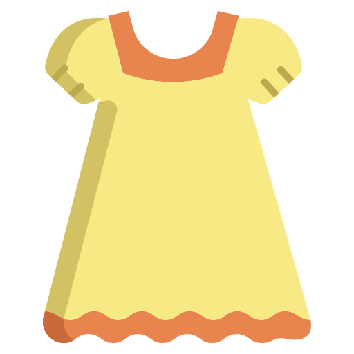 드레스 Generic color fill icon