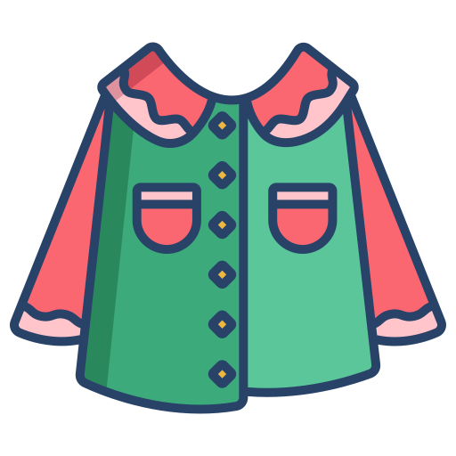 Jacket Generic color outline icon