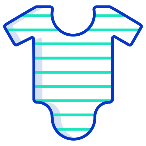 Детская одежда Generic color outline иконка