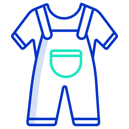 Overall Generic color outline icon