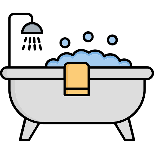 baños Generic Outline Color icono