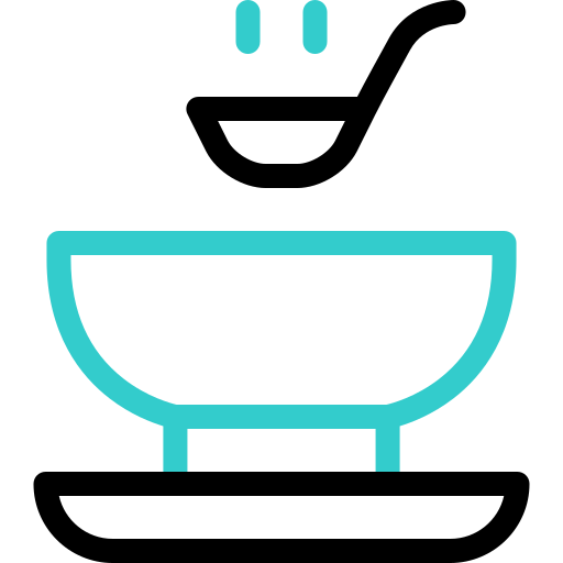 sopa Basic Accent Outline icono