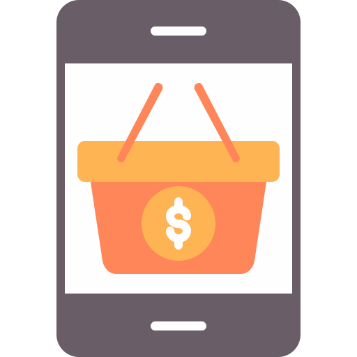 Mobile shopping Generic Flat icon